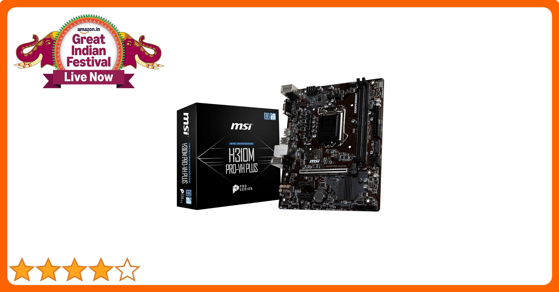 Amazon.in: Buy MSI H310M PRO-VH Plus mATX Motherboard (9th